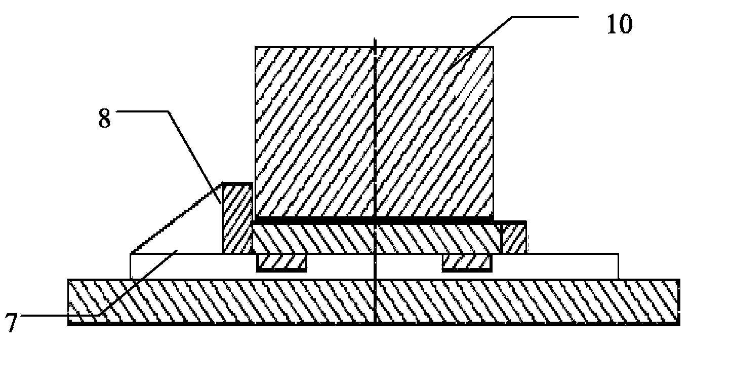 Supporting device for tire of rotary body