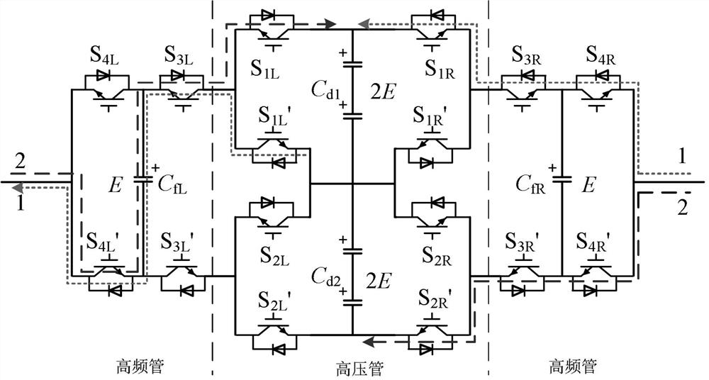 A h-bridge five-level active neutral-point clamp inverter and dead-zone effect suppression method