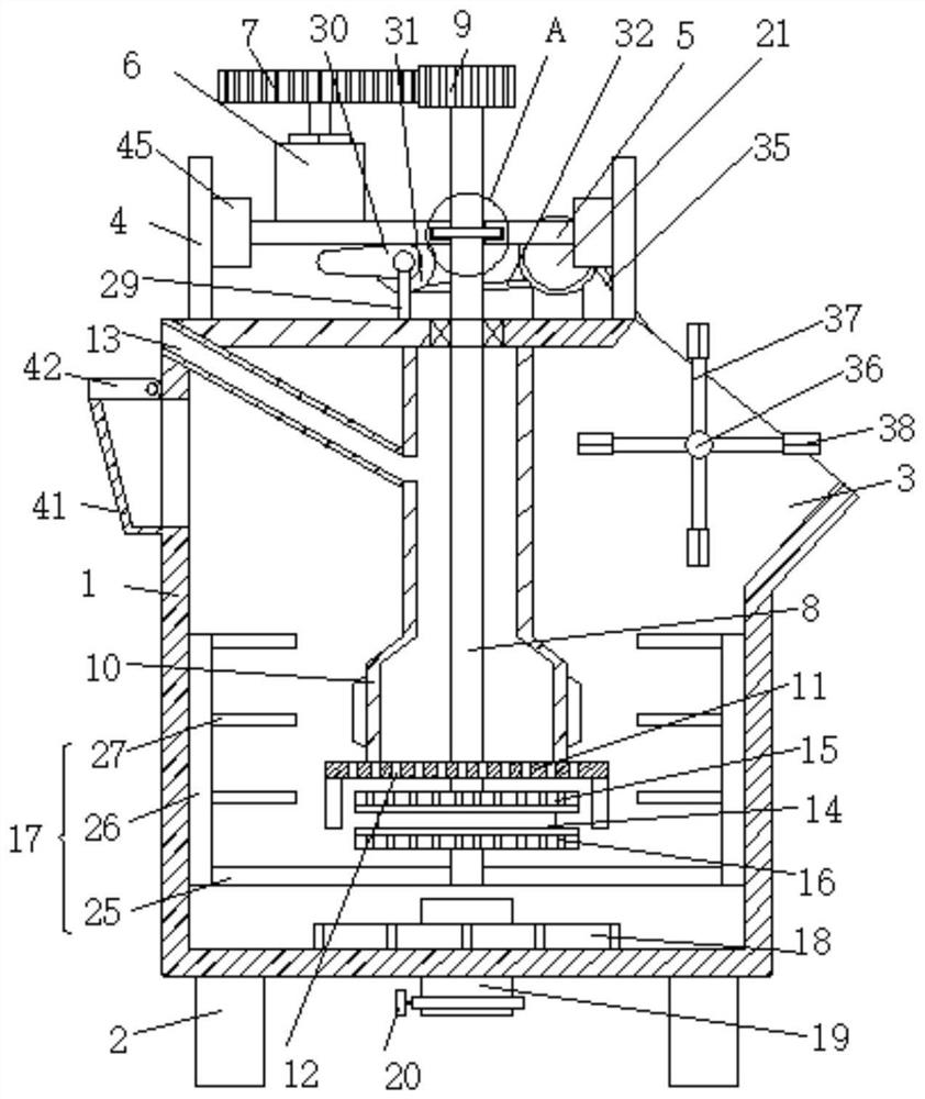 Lifting flotation machine for graphite production