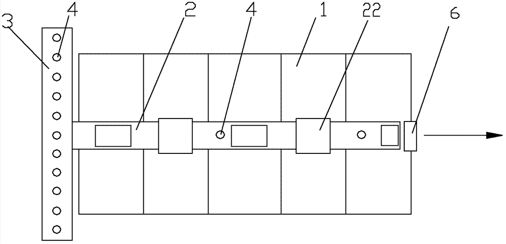 Vehicular safety monitoring system for shapes and structures of bridge floors and detection method