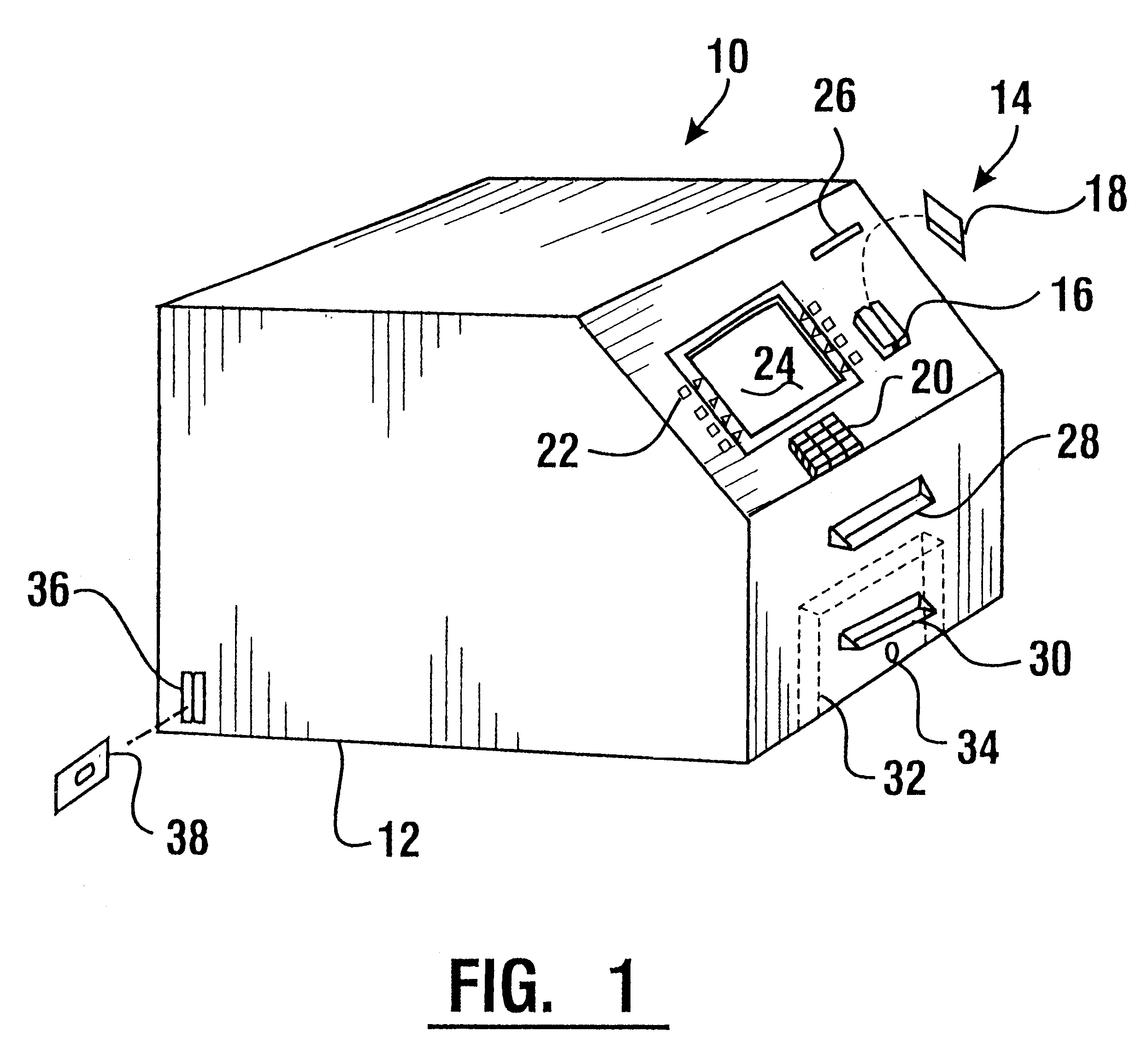 Automated transaction machine note storage and delivery mechanism