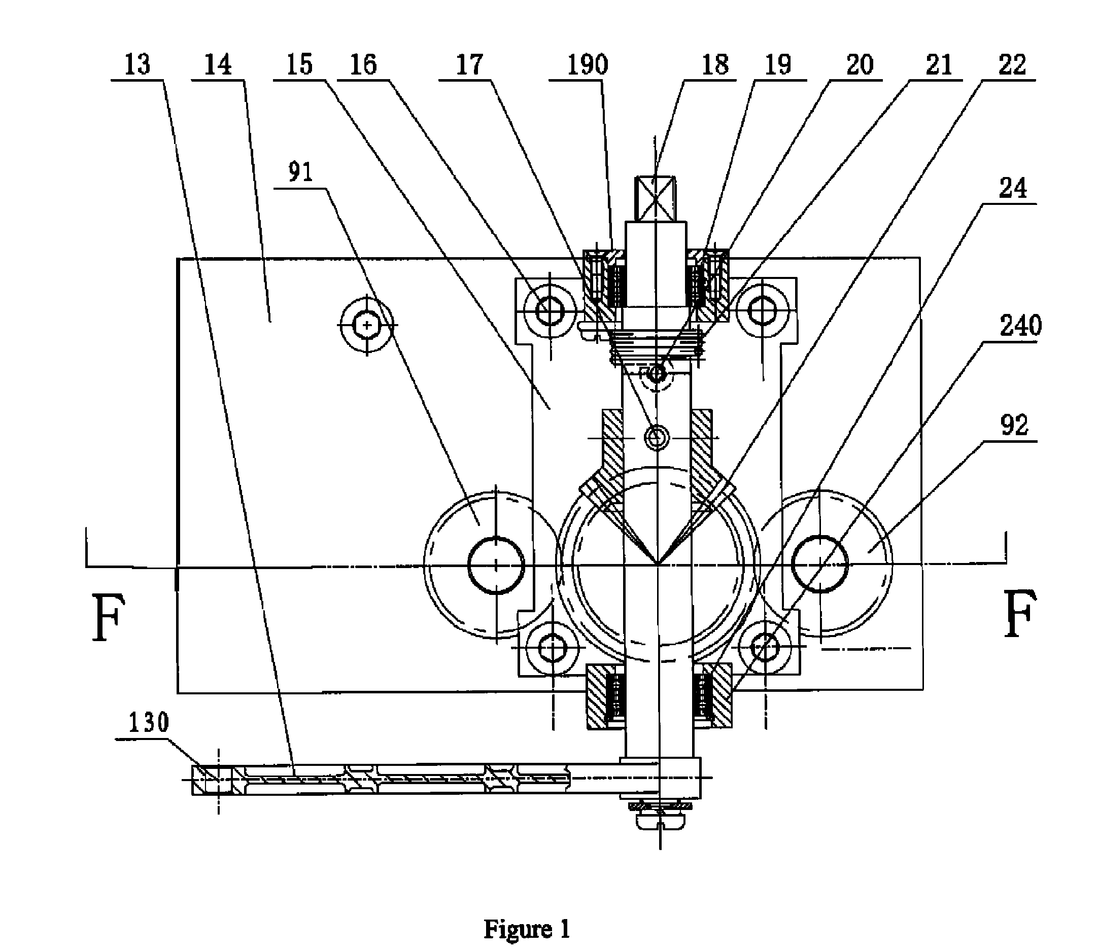 Fast clutch mechanism for industrial door