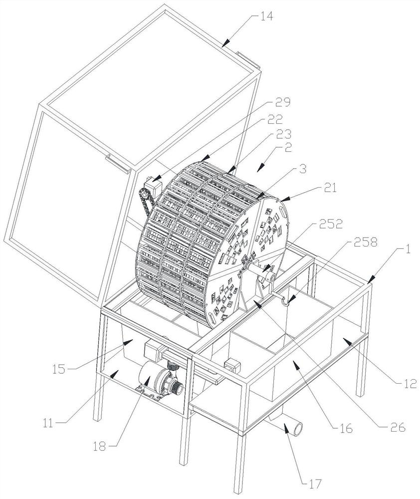 Novel dish washing machine