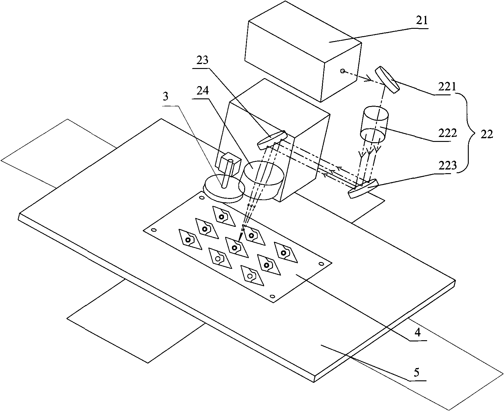 Laser cutting forming machine and method for uncapping soft and rigid combination board