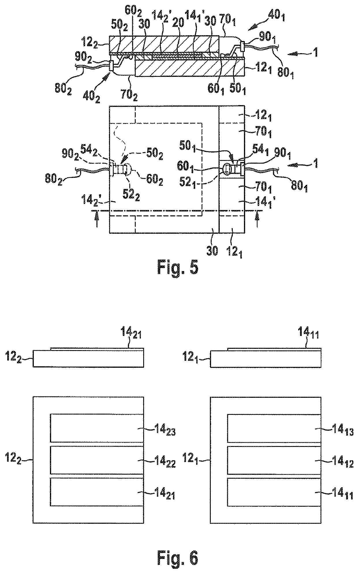 Device for controlling transmission of radiation