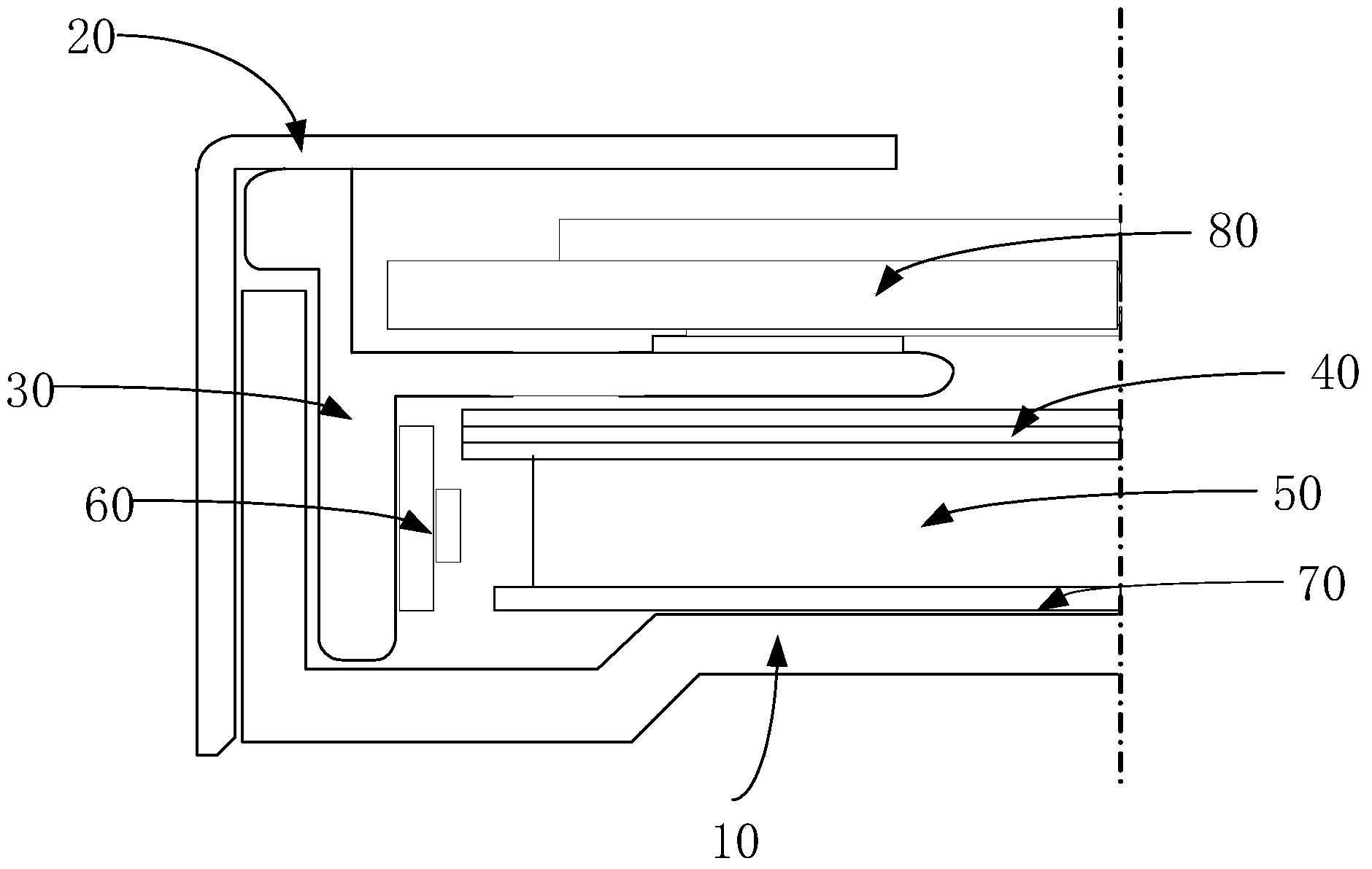 Backlight source simulation jig