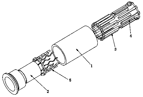 Shaft sleeve mechanism capable of being locked at any angle and position in two directions