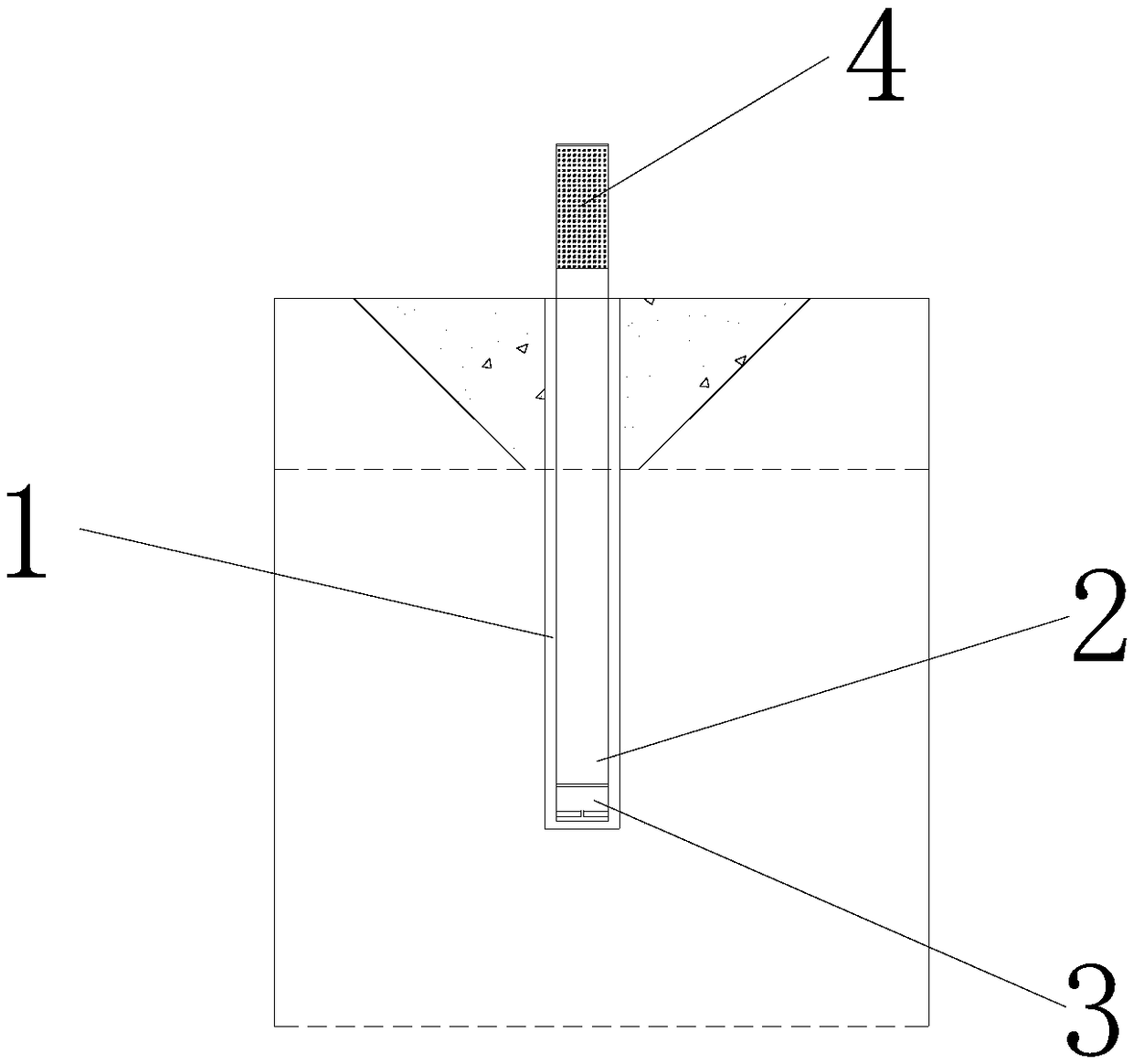 Comprehensive pile sinking method for penetrating through geological hard layer