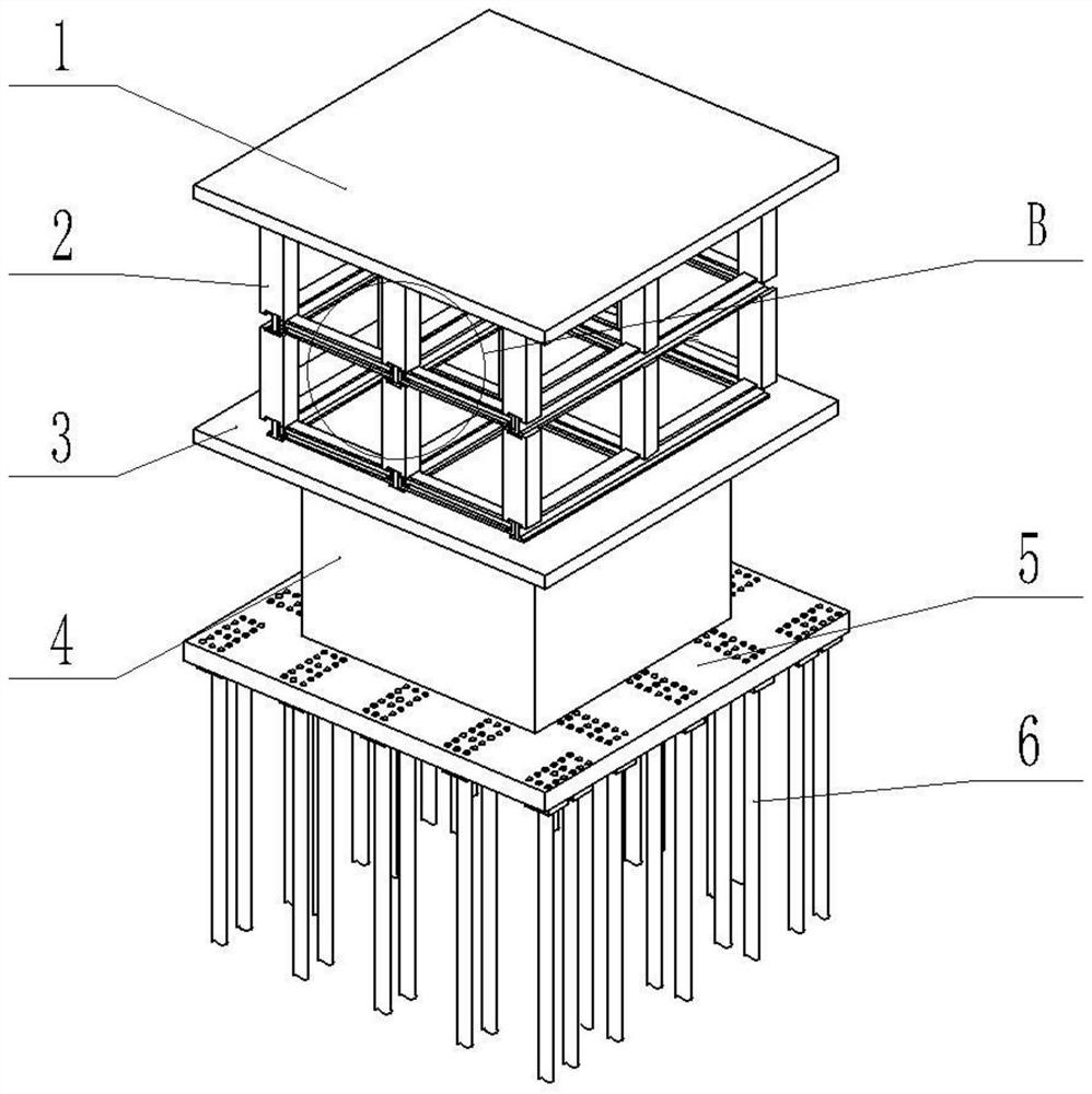 Integral foundation caps for rapid construction