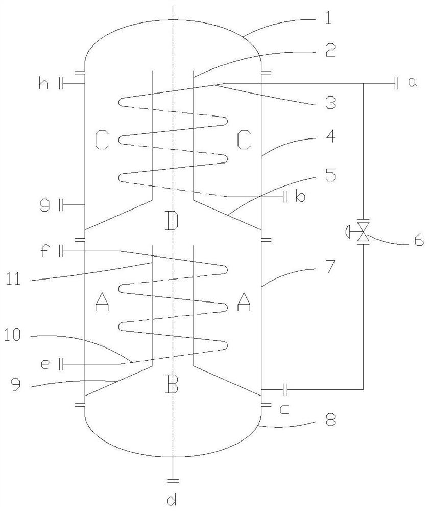 A detachable and washable seawater desalination device