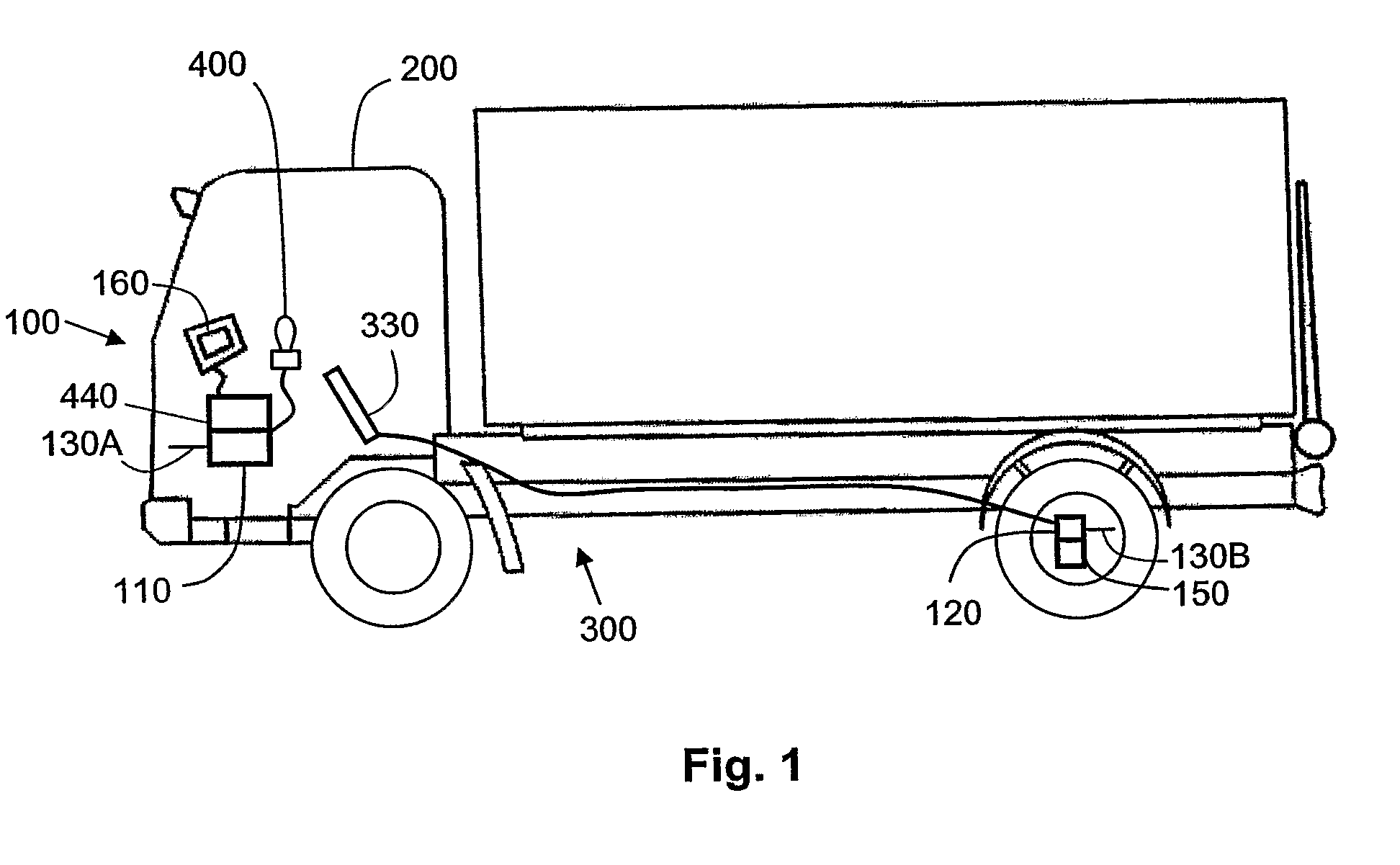 System for automatically actuating the parking brake on a vehicle
