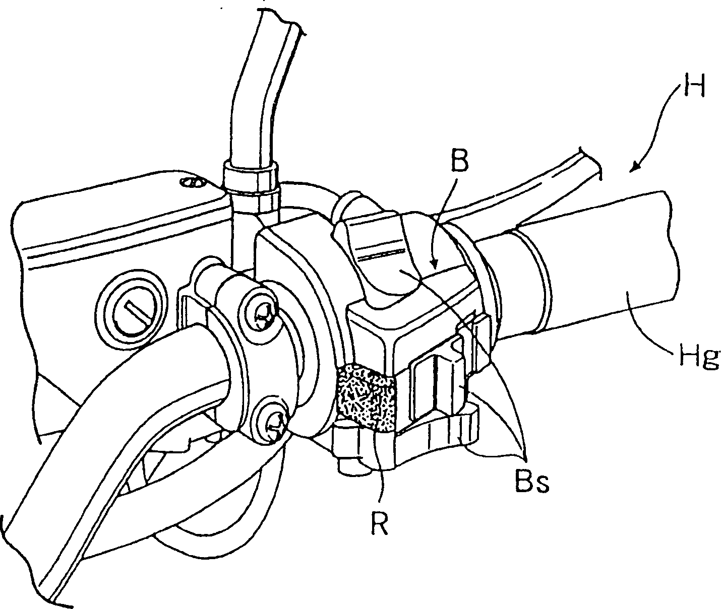Remote lock operation apparatus for light vehicle