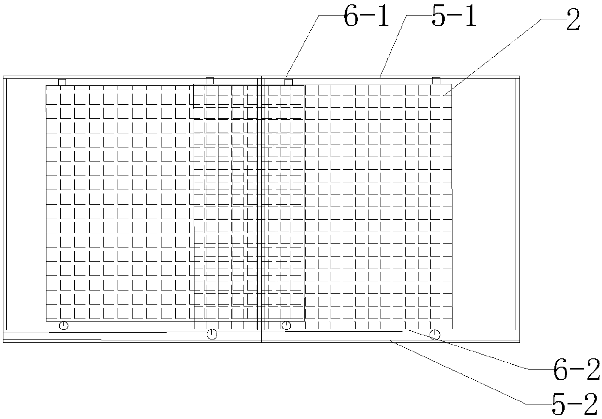 A kind of cage device for flat raising experiment of animals