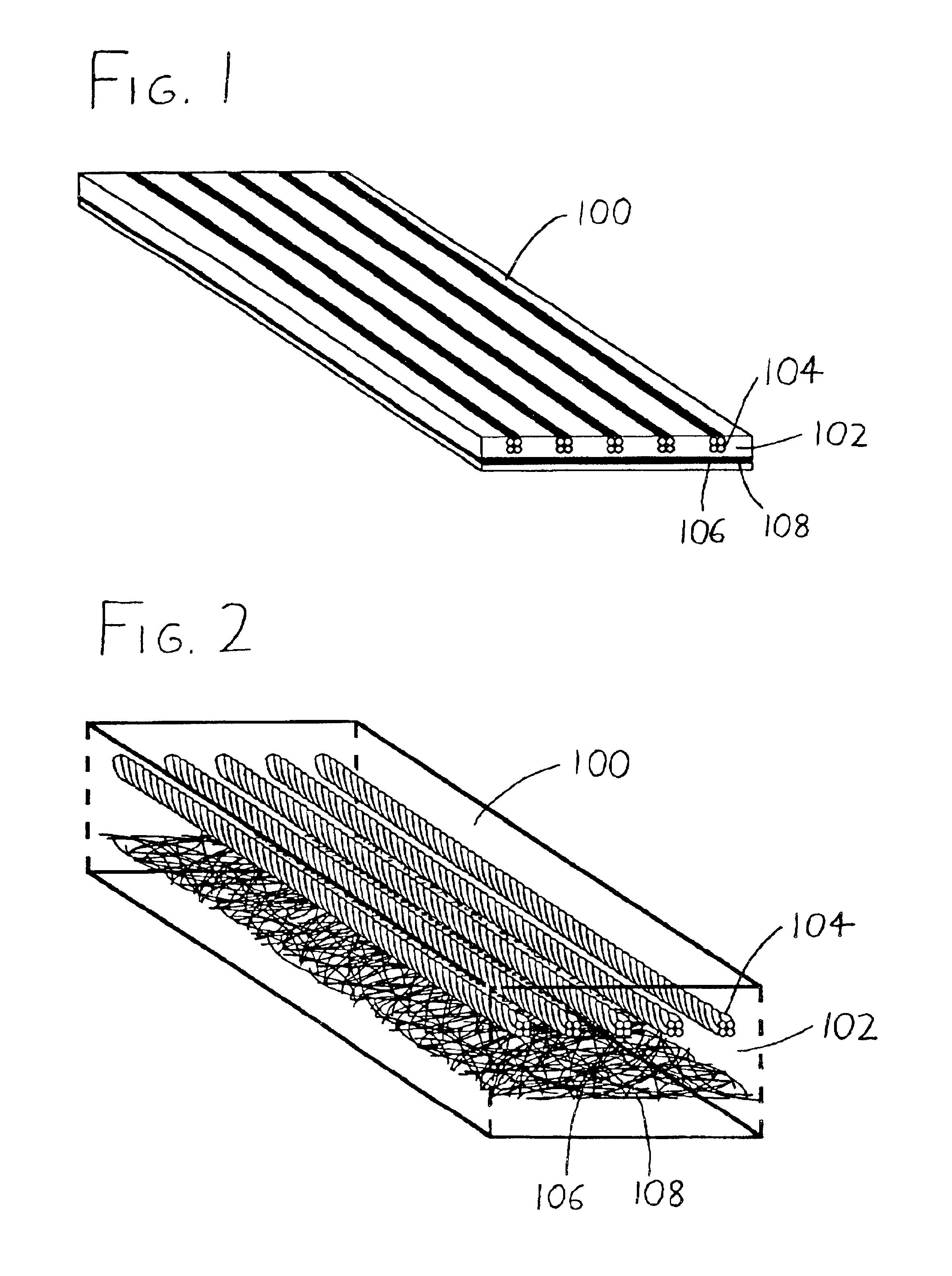Structural reinforcement using composite strips