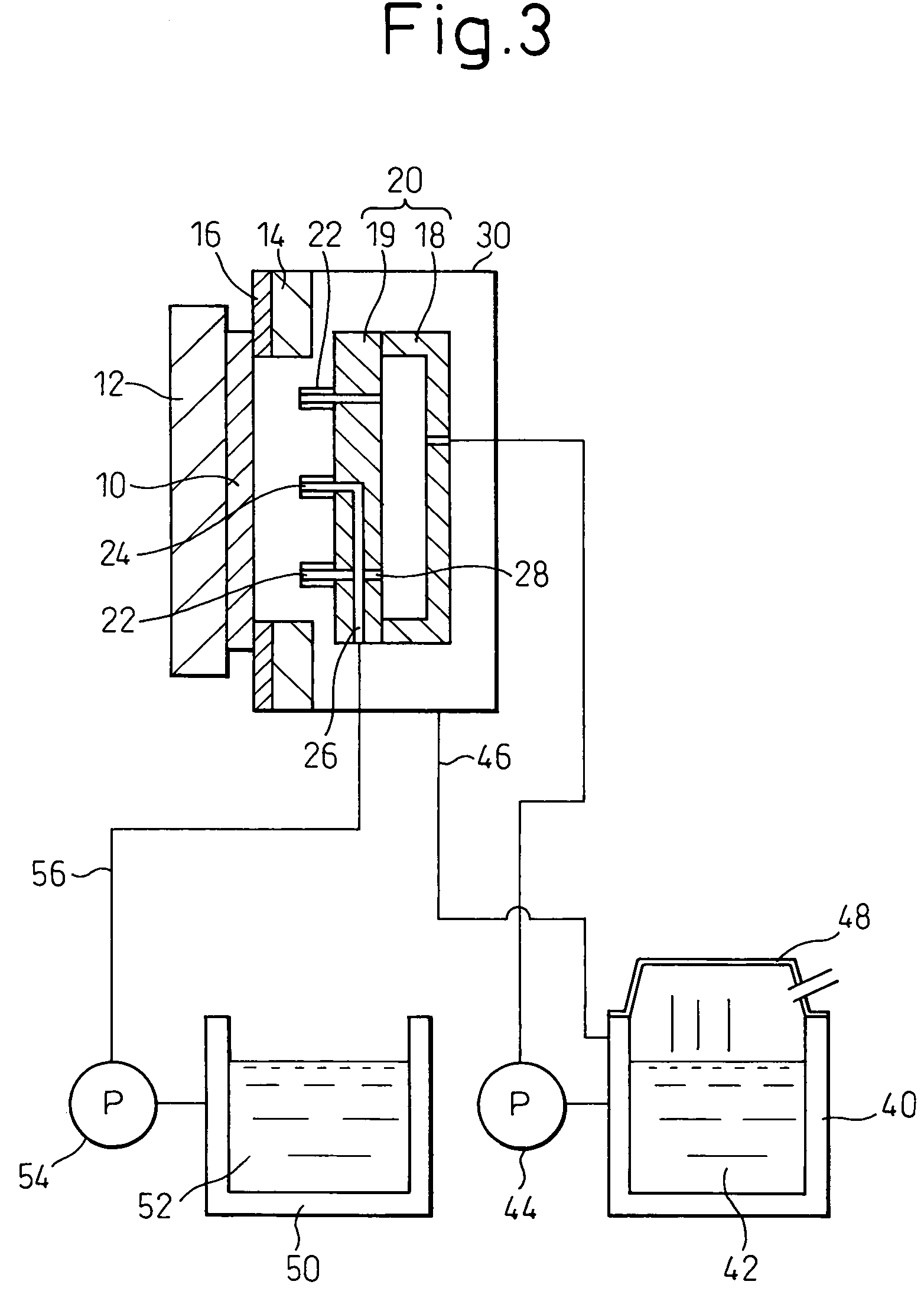 Plating processing device