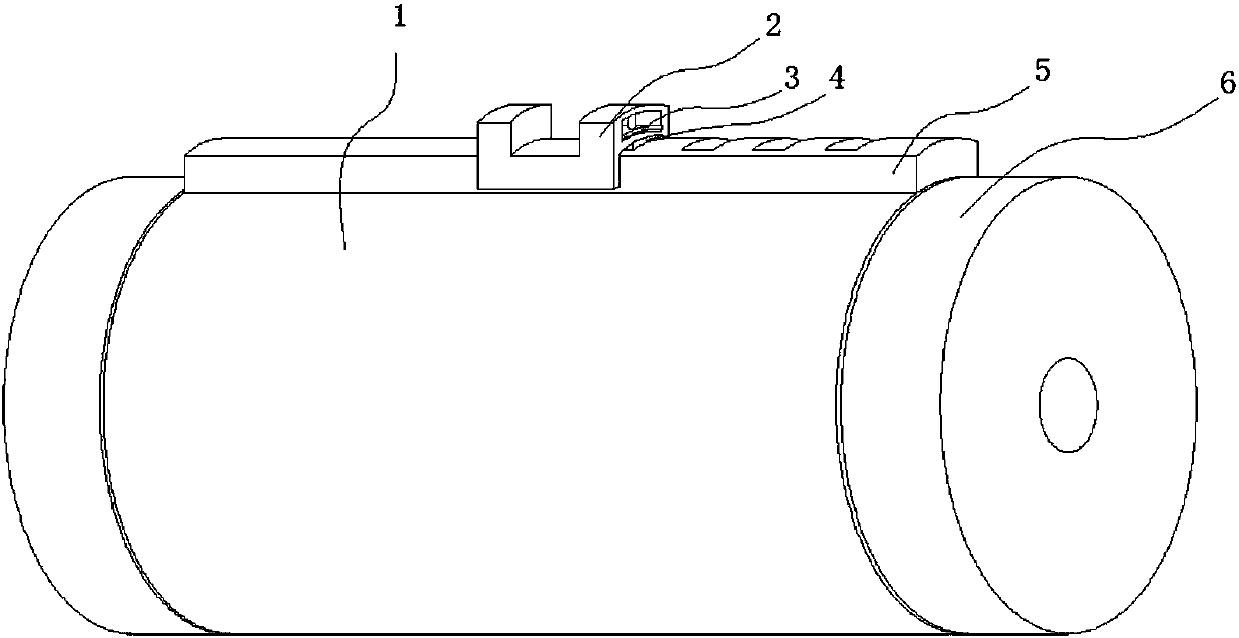 Gradually-changing dry type inversion capacitor