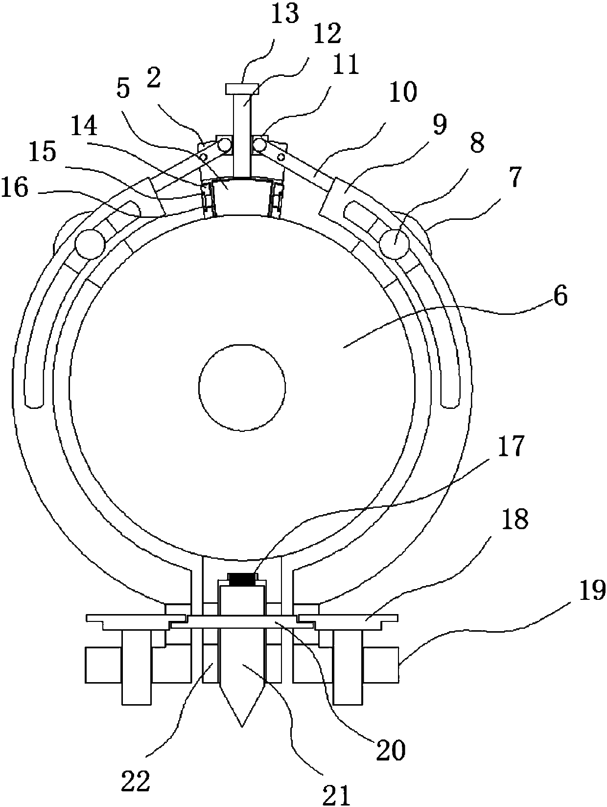 Gradually-changing dry type inversion capacitor