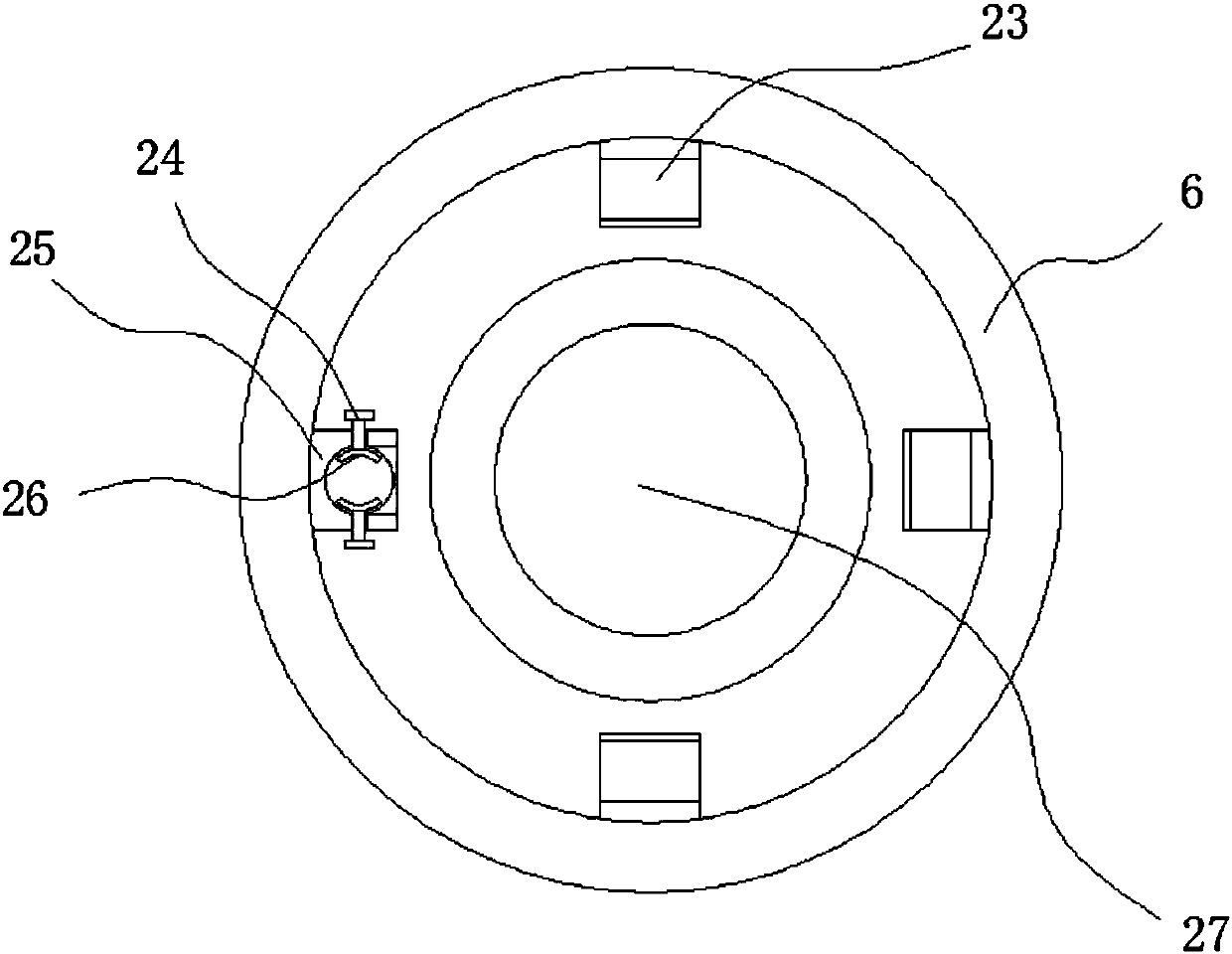 Gradually-changing dry type inversion capacitor