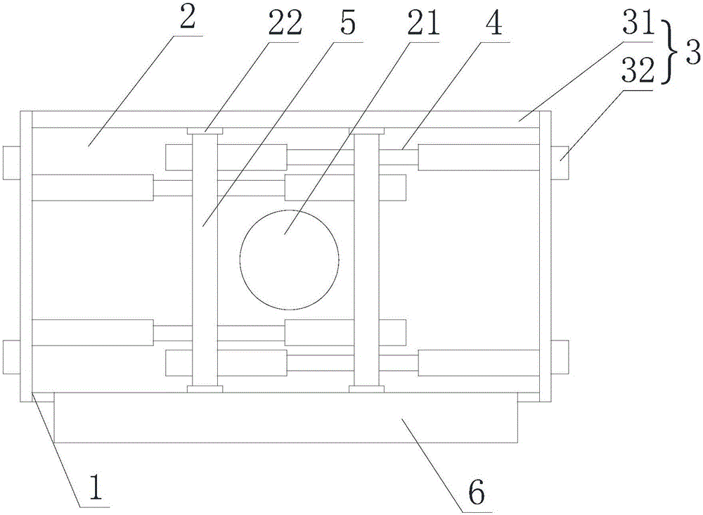 GW7 type disconnecting switch maintenance platform