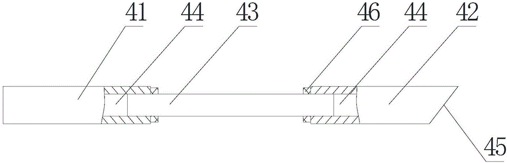 GW7 type disconnecting switch maintenance platform