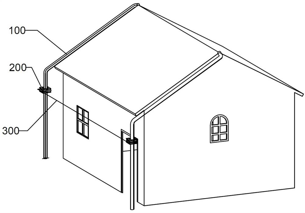 Snow removal robot for slope roof