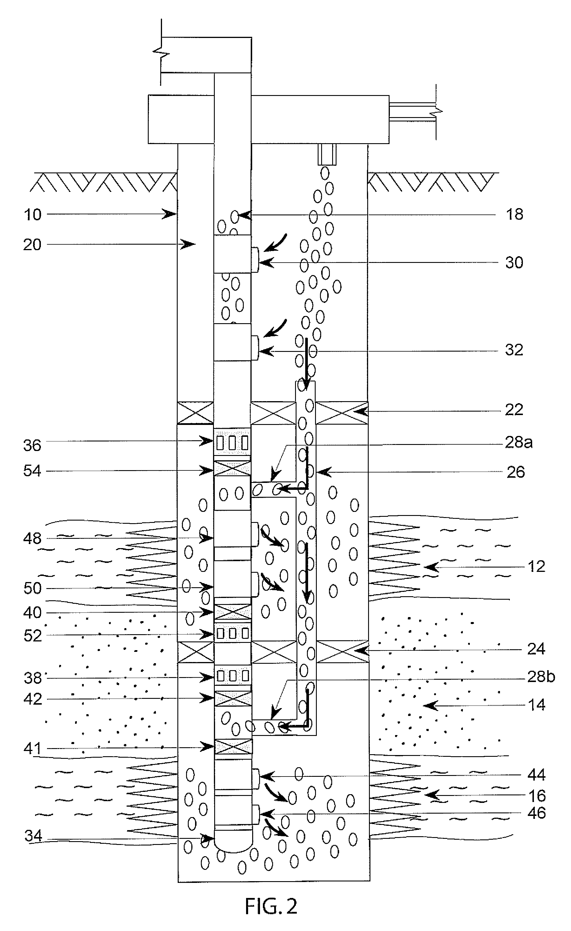 System, apparatus, and method for producing a multiple zones well