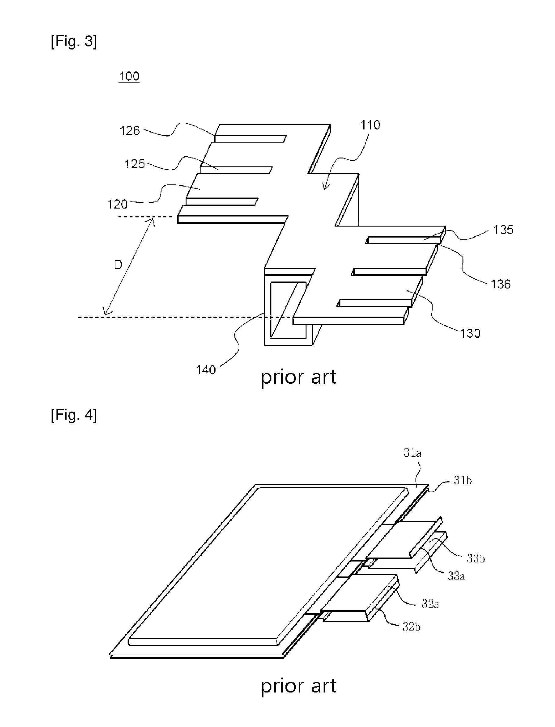 Battery having cell tab connection structure using resistance welding