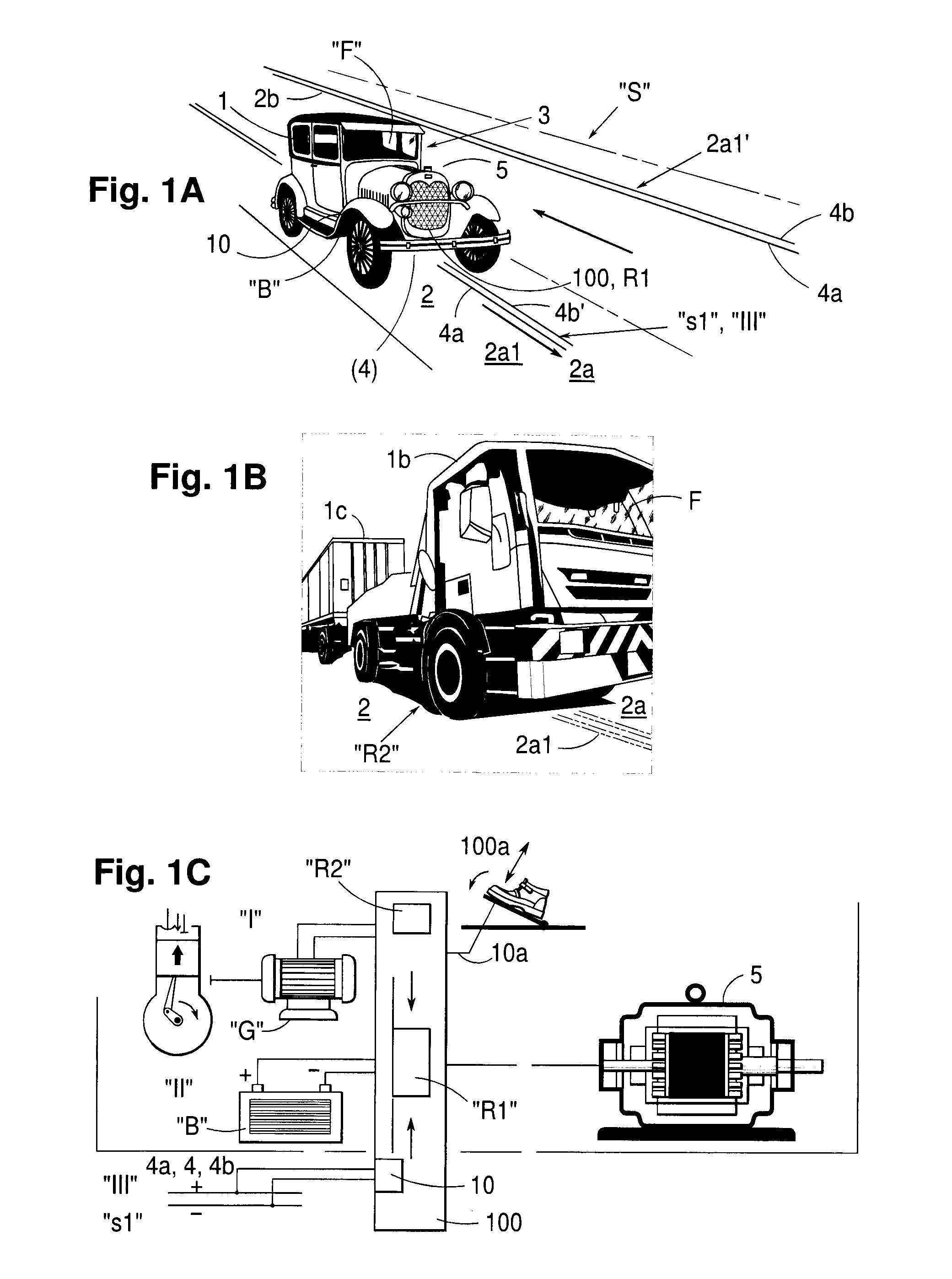 System Adapted For One or More Electrically Propellable Vehicles (Arrangement For Metal Detection)