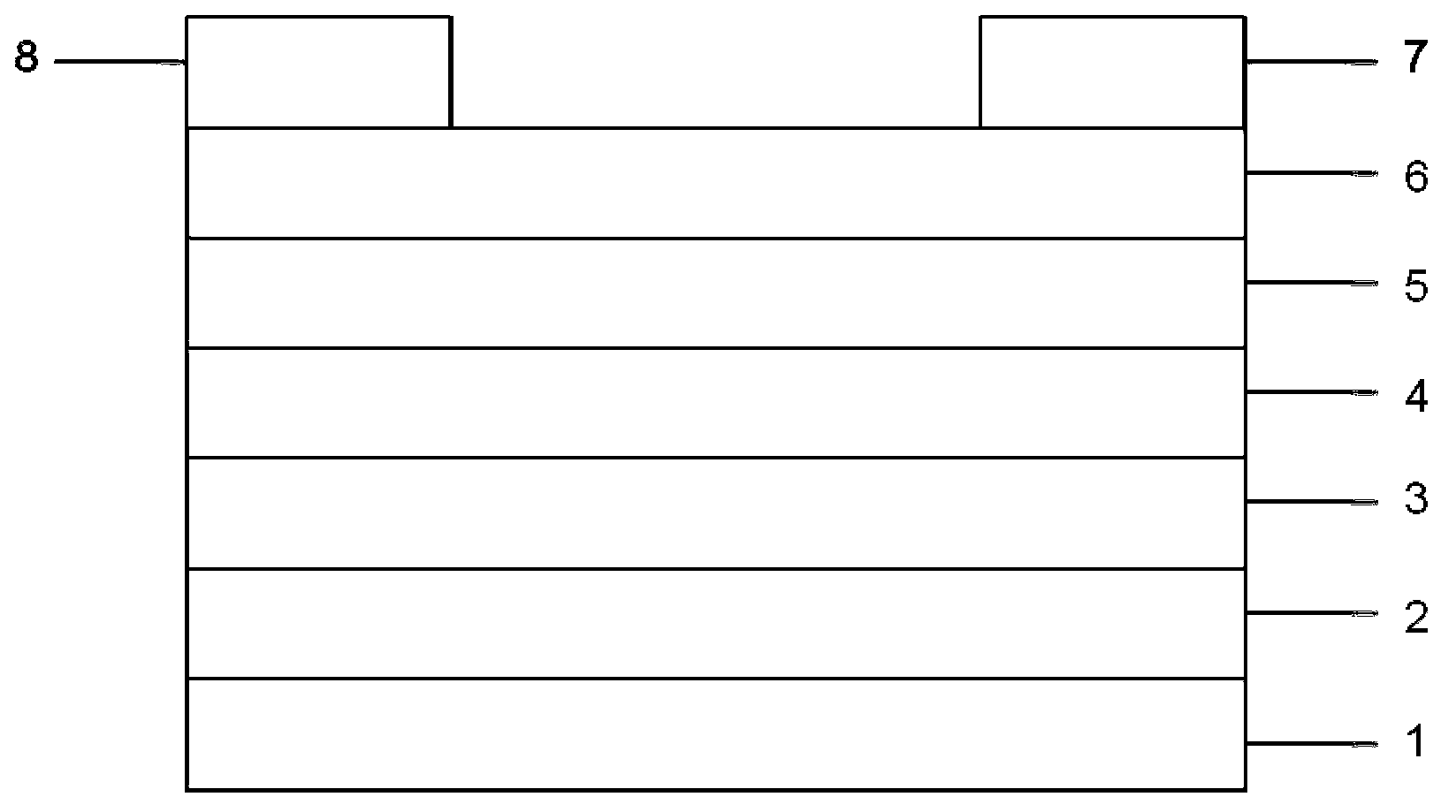 Organic thin-film transistor based transparent color-variable multiple-anti-counterfeiting flash memory device and manufacturing method and application thereof