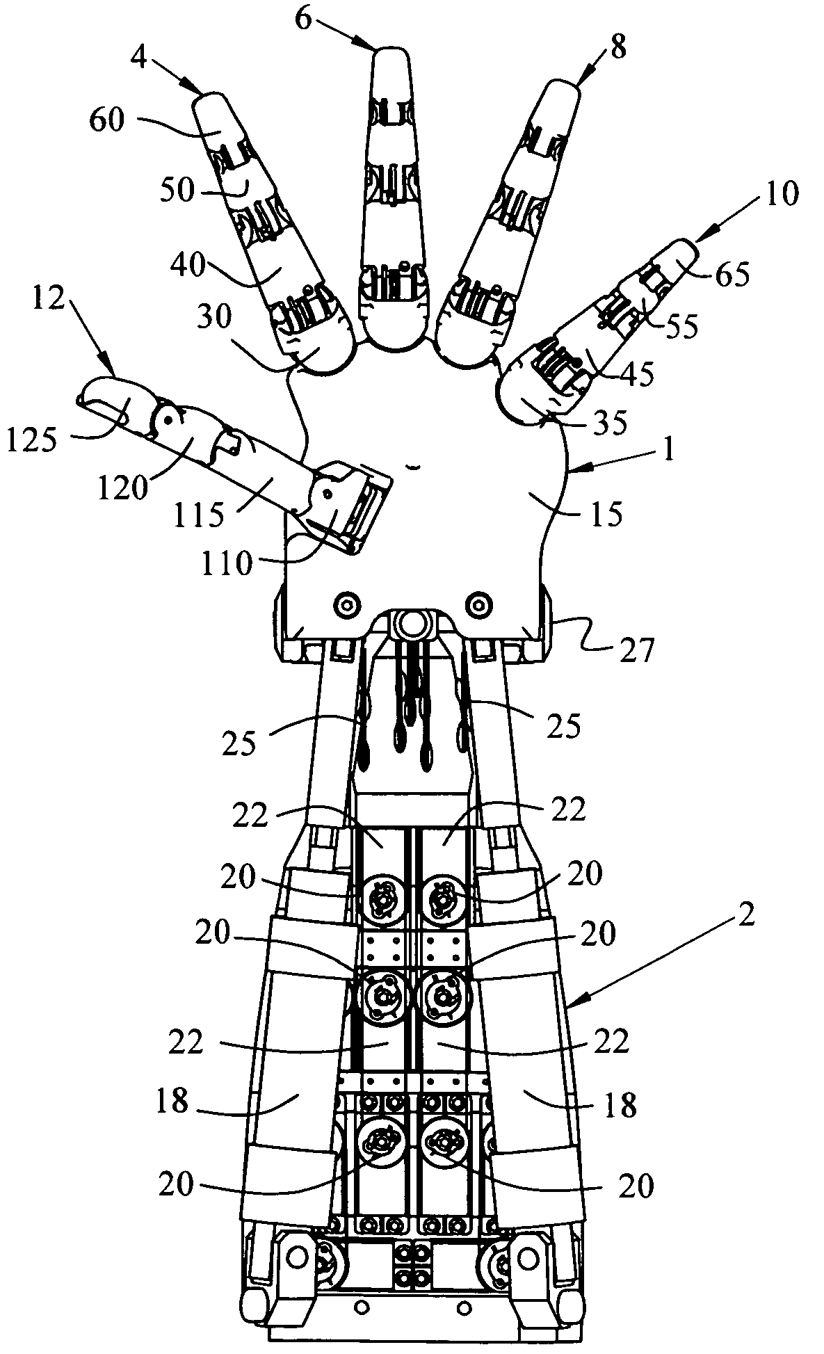 Robotic hand and arm apparatus
