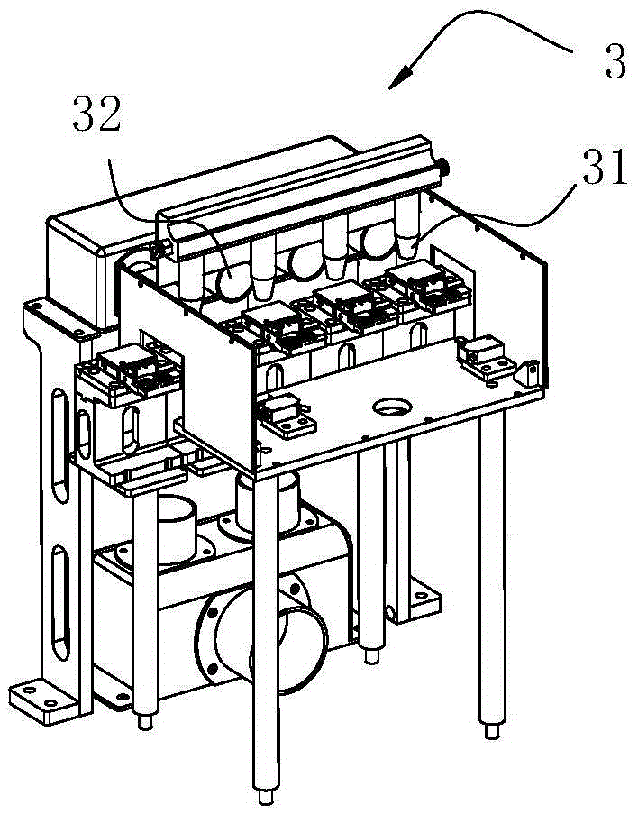 Relay cover pressing device