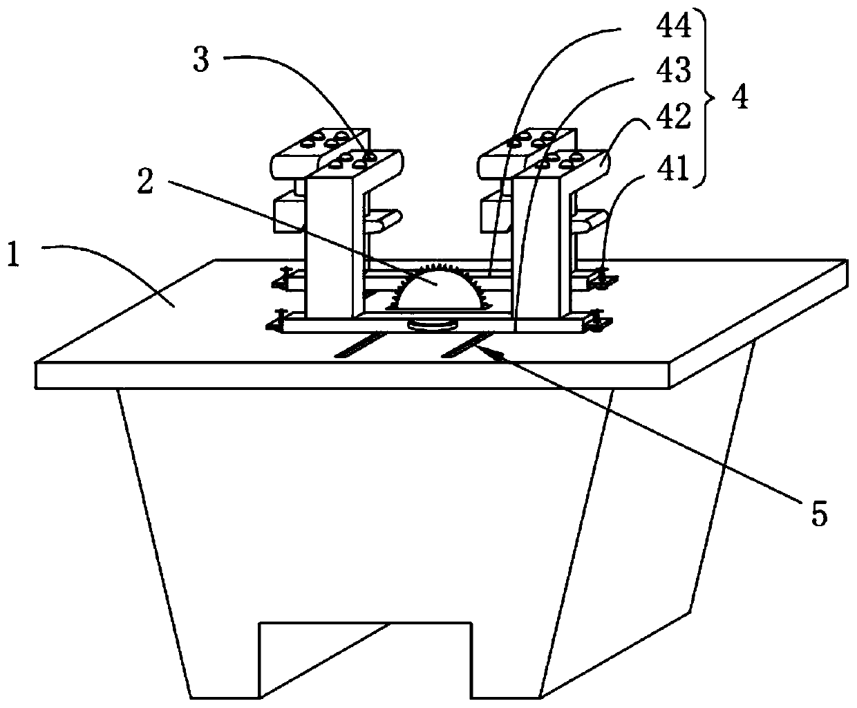 An automatic high-speed cold sawing system for superhard metal