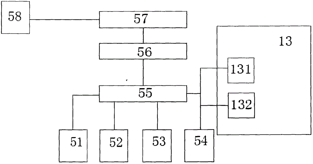 Energy-saving wind generating set monitoring device