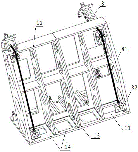 Fixtures for multi-hole multi-plane and same-direction finishing of large castings