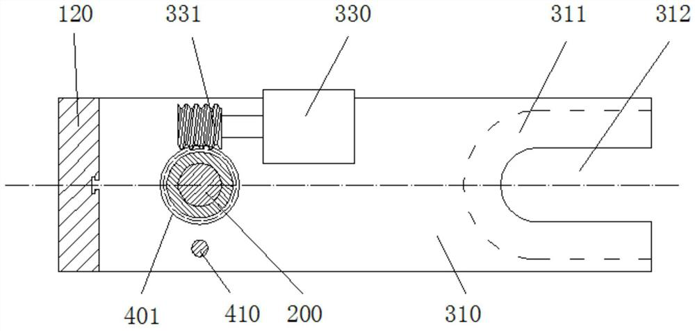 A quantitative sampling device for oil sample chromatographic analysis with a dust-proof plug