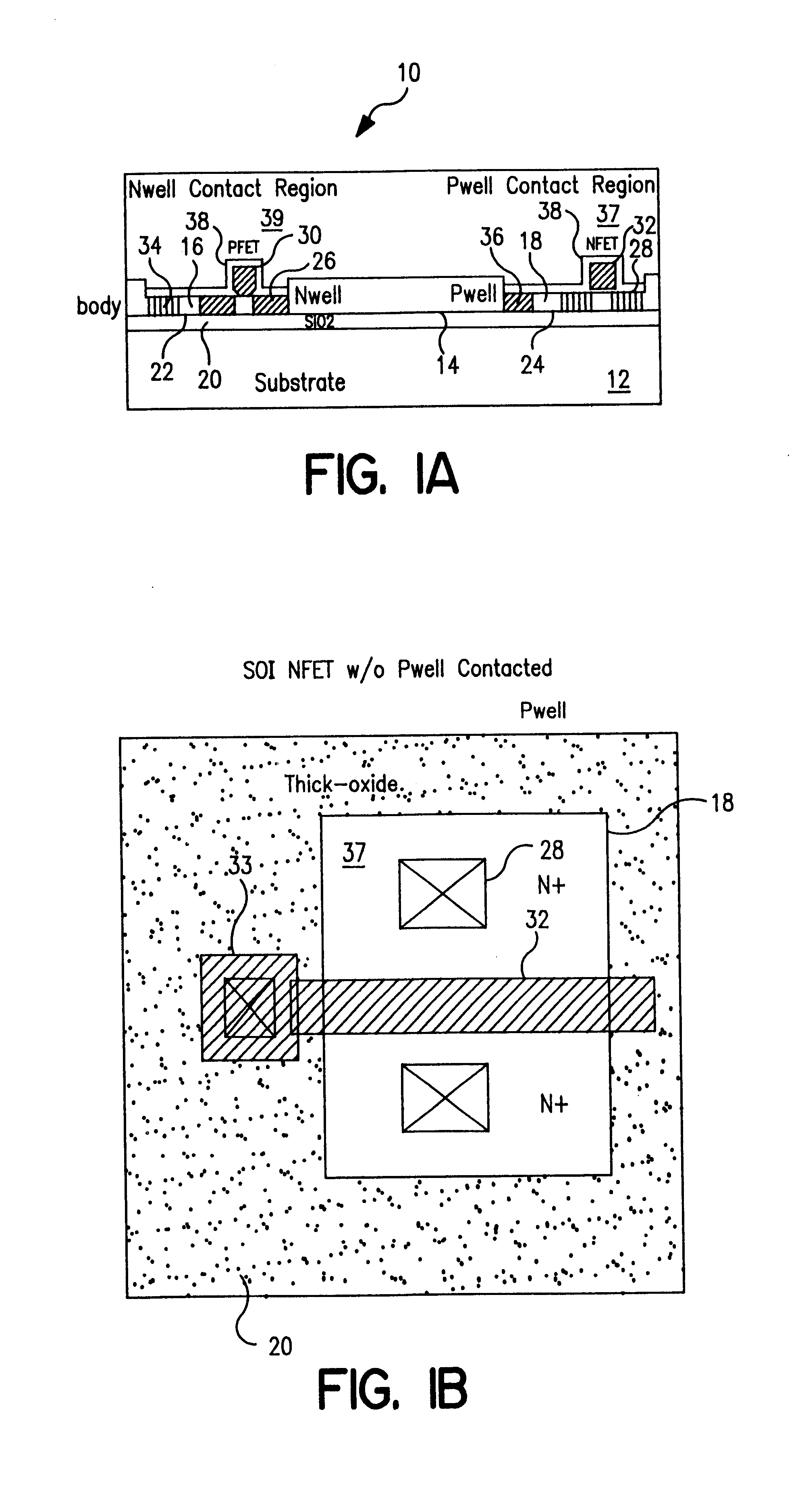 CMOS device and circuit and method of operation dynamically controlling threshold voltage