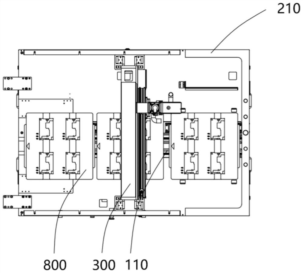 Dispensing line for display screen