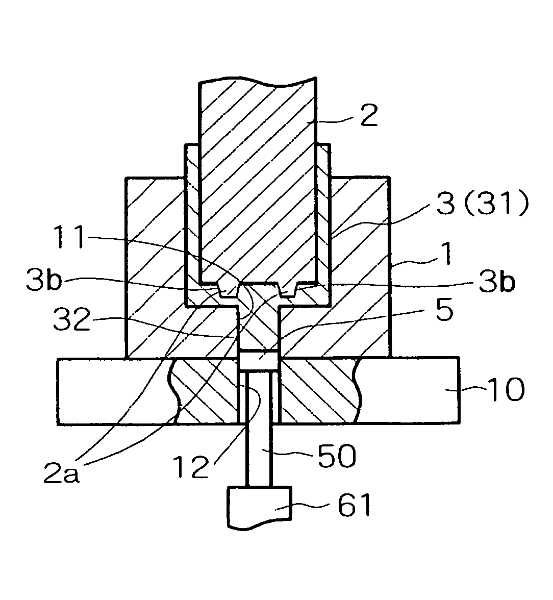 Impact extrusion molded article, and impact extrusion molding method, and an impact extrusion molding apparatus