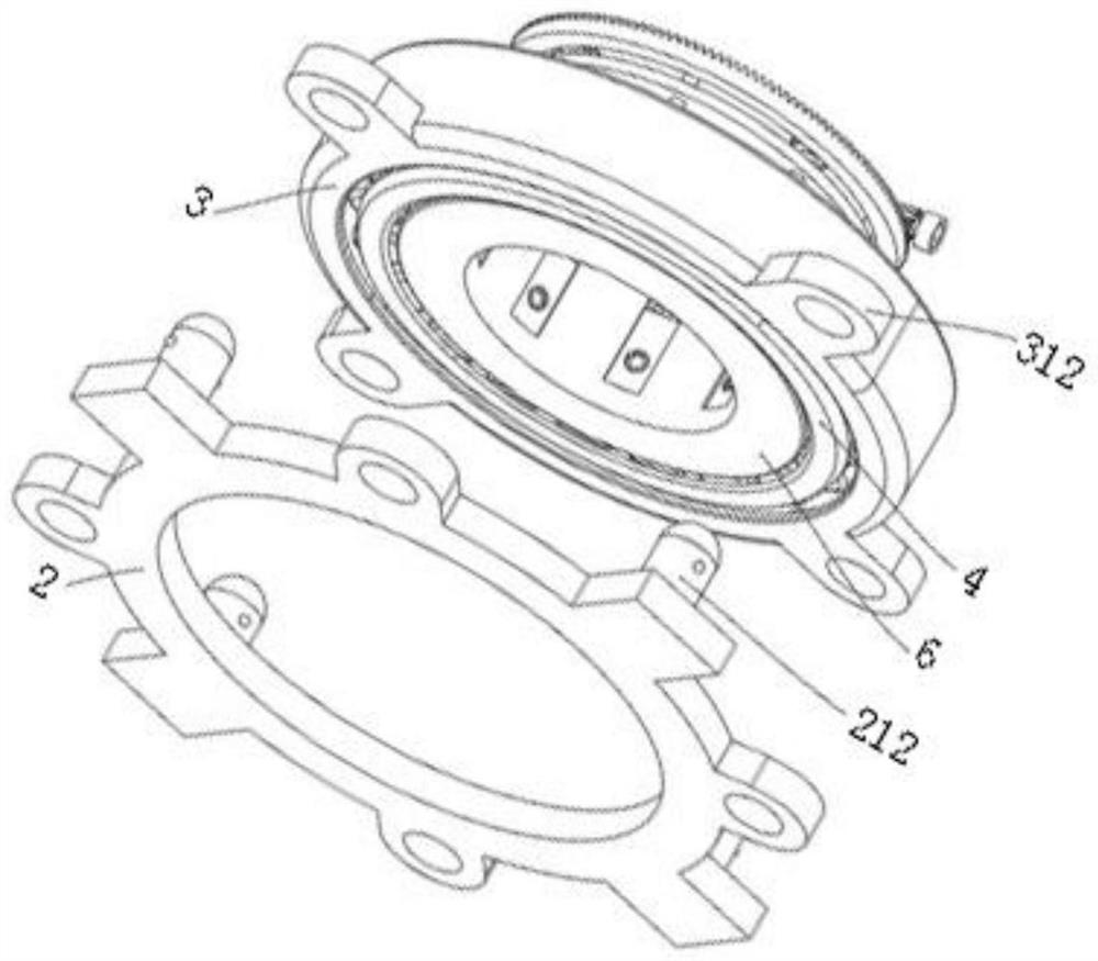 Mounting device for power plant monitoring camera