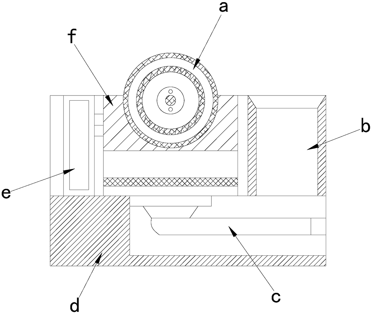String-cutting equipment for juice-liquid separation type recovery processing of birch board