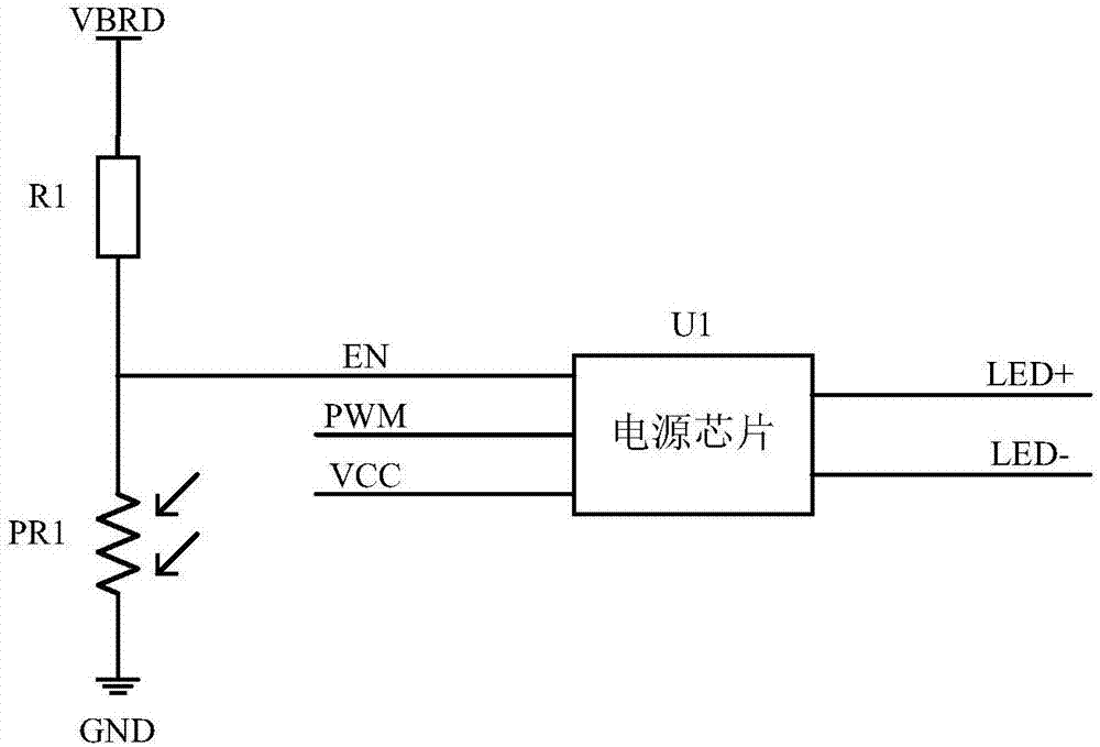 Automatic light supplement method and system for number plate identification