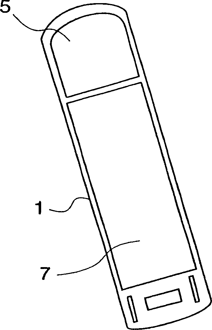 Slot antenna device