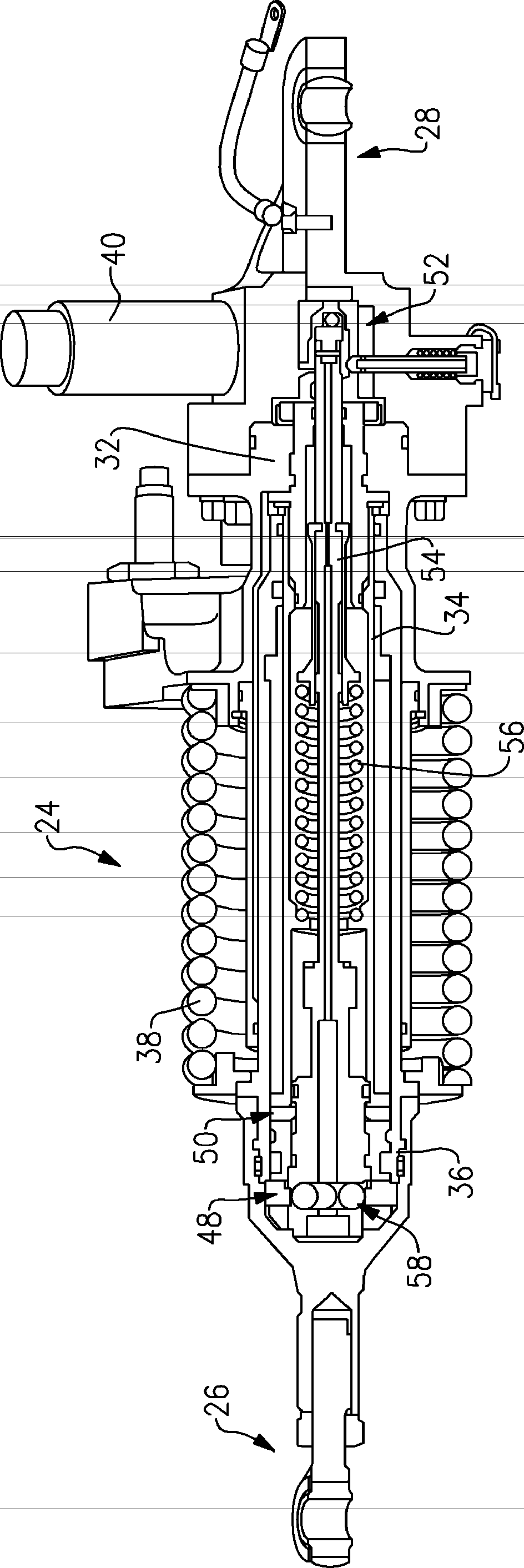 Electromechanical actuator lubrication system for ram air turbine