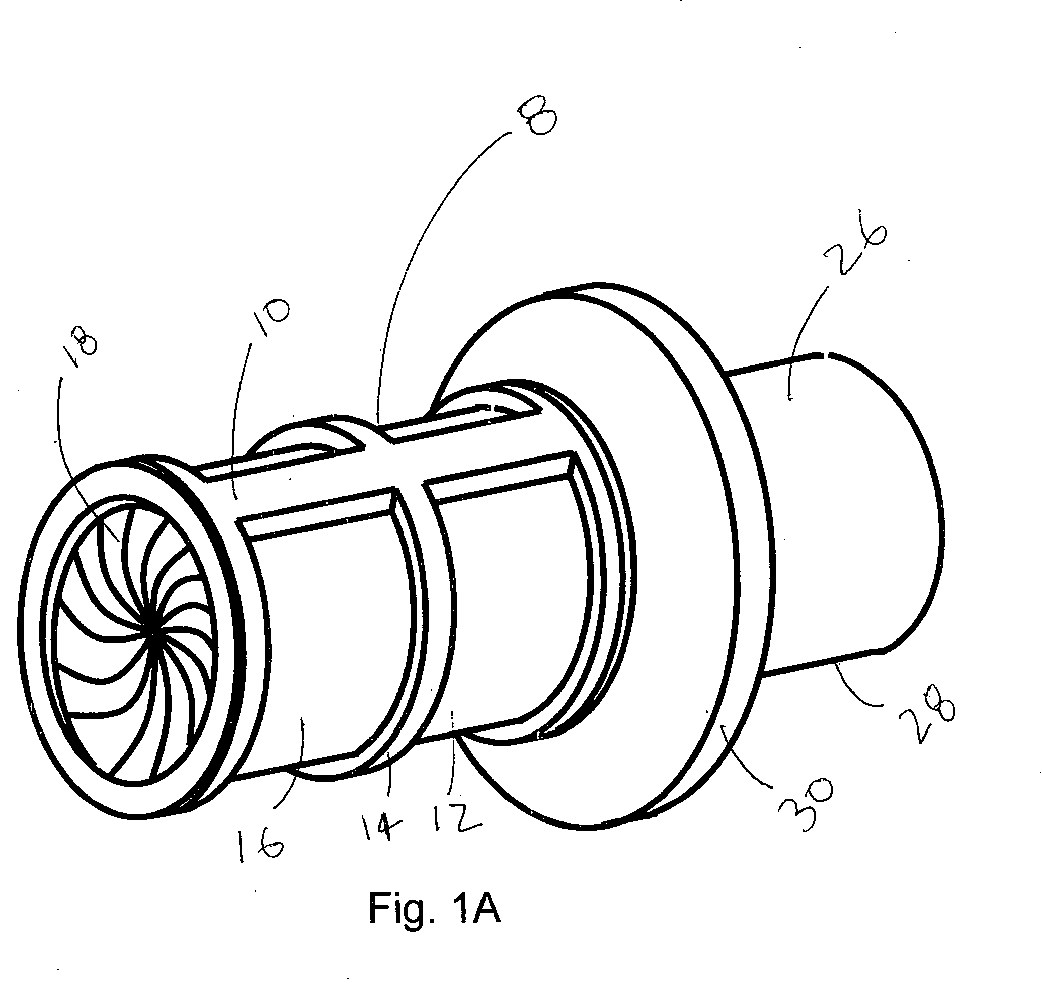 Anatomical cavity implant transport device and method