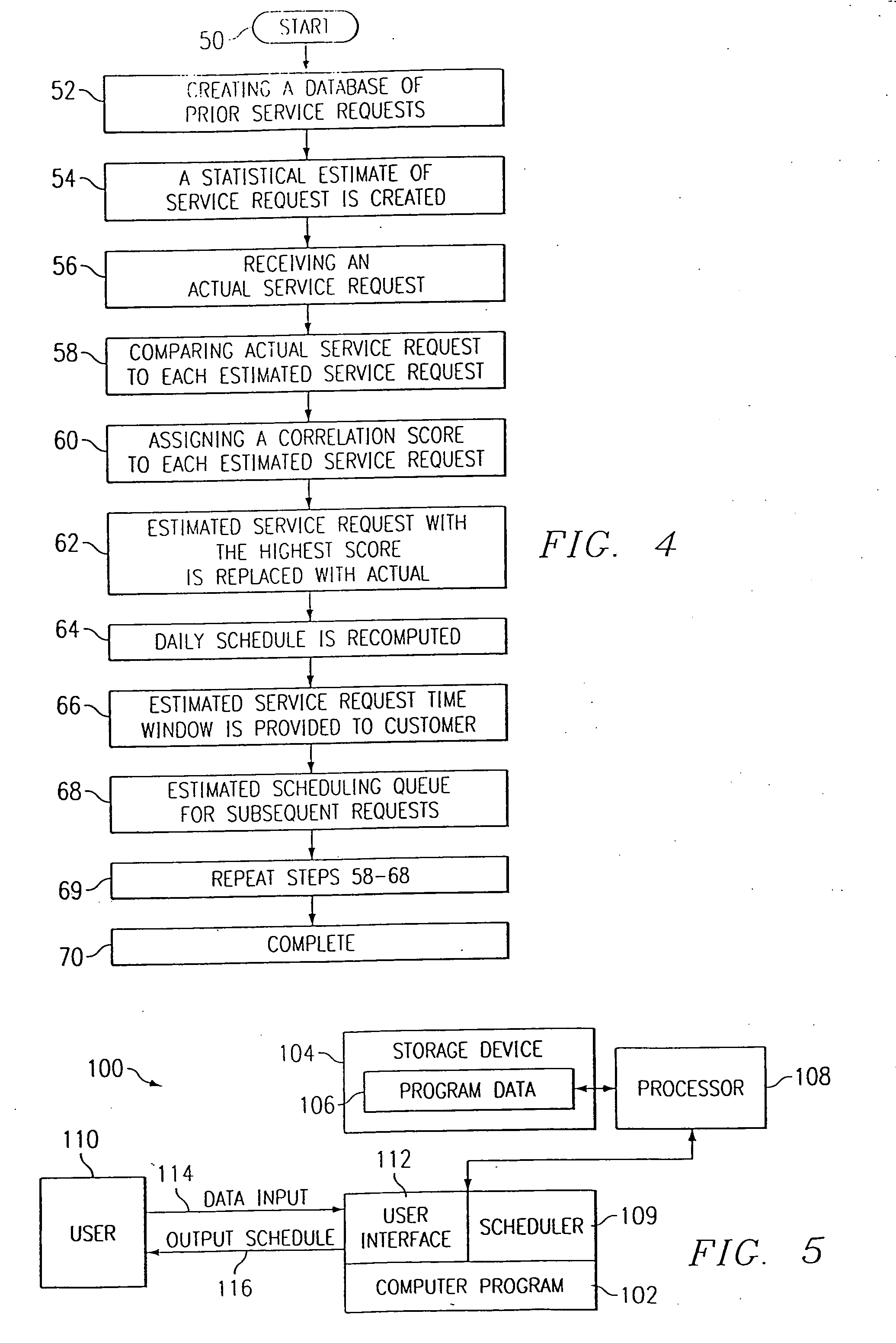 Method and system for allocating specific appointment time windows in a service industry