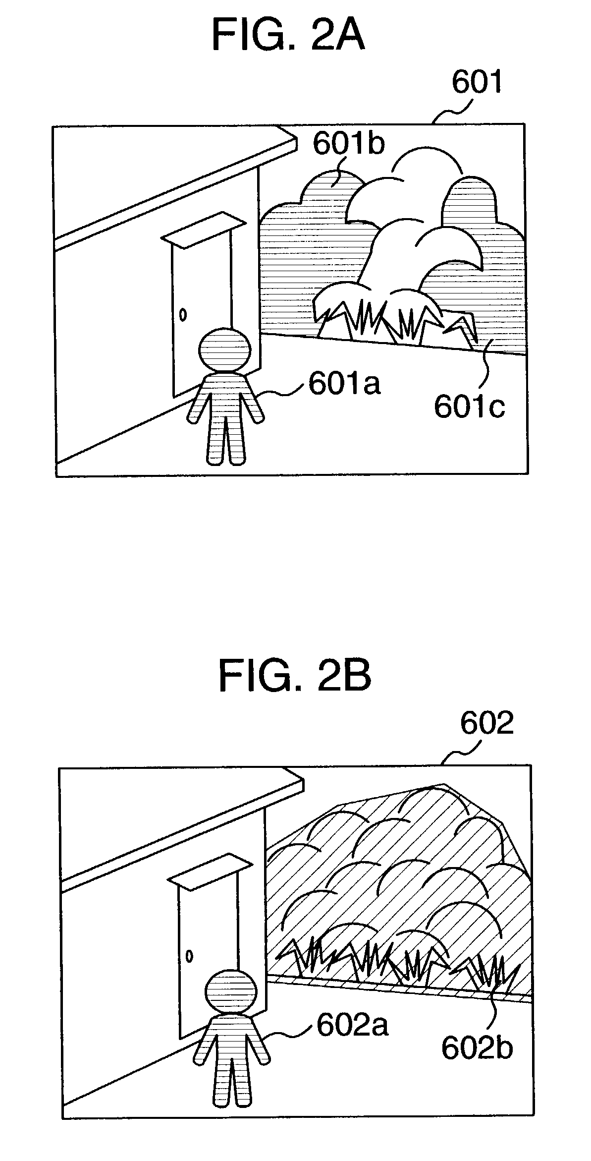 Object detection method using an image-pickup device with easy detection masking region setting and object detection apparatus using the method