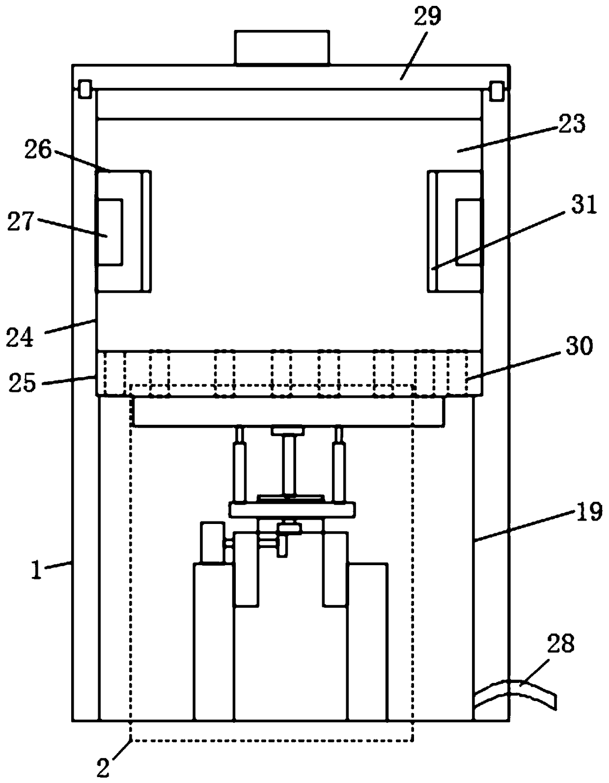 Textile processing and dewatering device