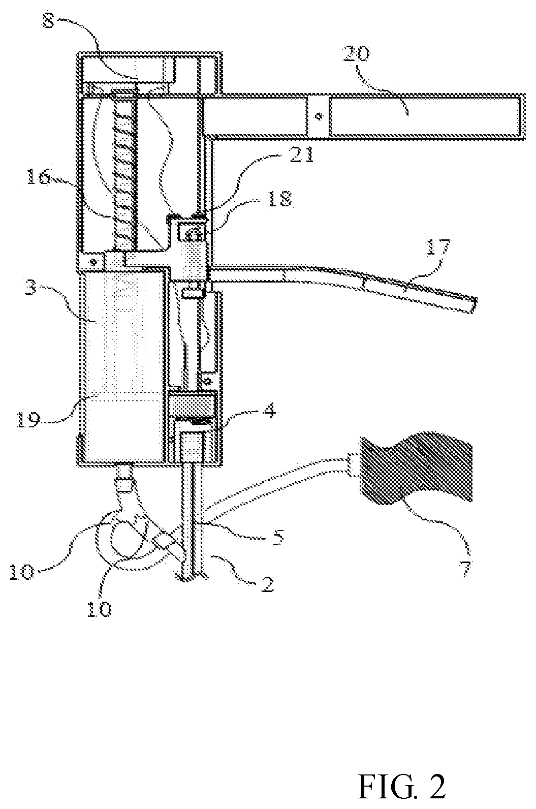 Apparatus for breaking thrombus and aspirating thrombus