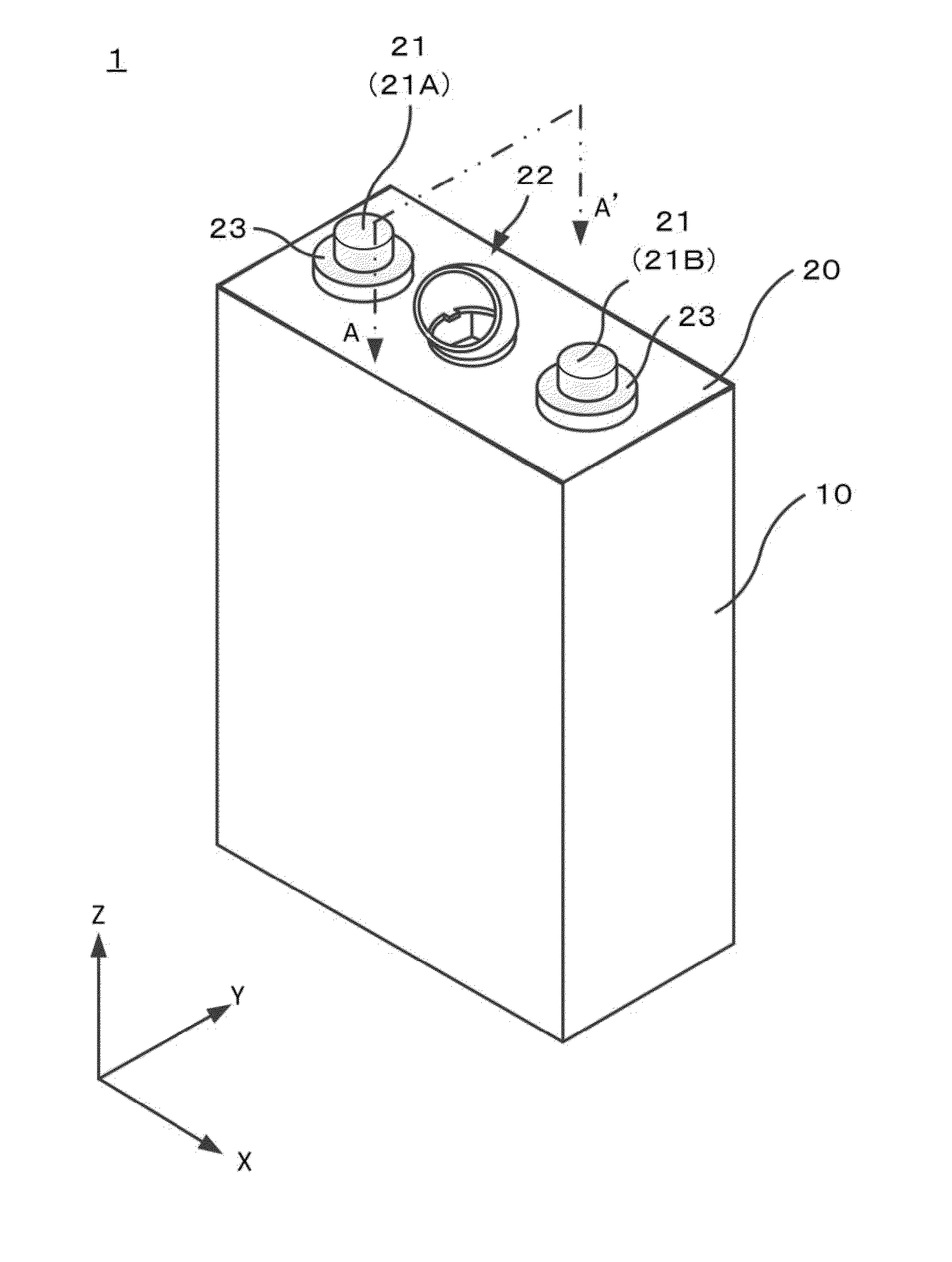 Battery and battery system
