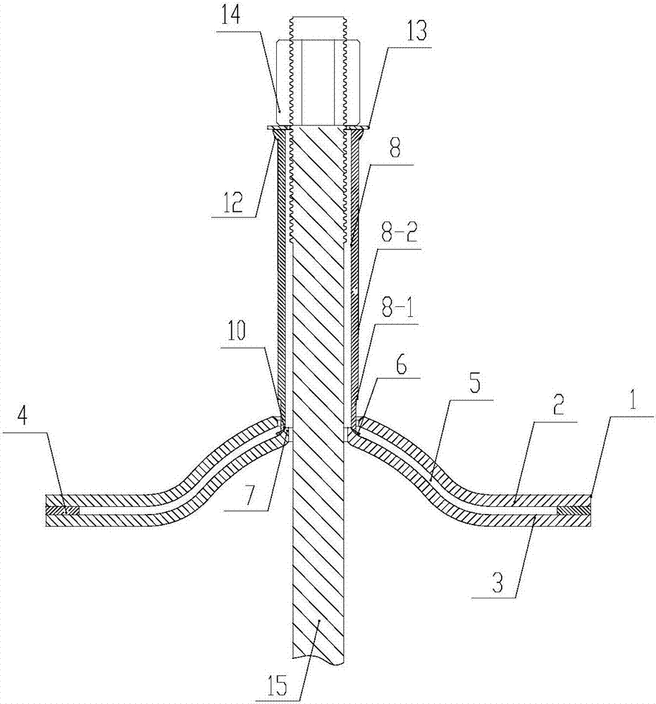 An energy-absorbing anchor tray